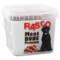 Pochoutka Rasco sušenky masové kostičky 5cm 400g