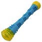 Hračka Dog Fantasy hůlka kouzelná svítící, pískací modro-žlutá 6x6x32cm
