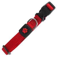Obojek Active Dog Premium S červený 1,5x27-37cm