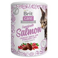 Pochoutka Brit Care Cat Snack Superfruits losos 100g