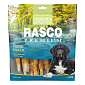 Pochoutka Rasco Premium buvolí kůže obalená kuřecím, tyčinky 500g