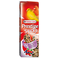 Tyčinky Versele-Laga Prestige kanár, s lesním ovocem 60g 2ks