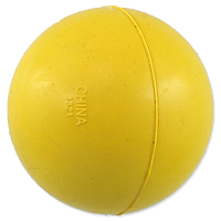 Hračka Dog Fantasy míček tvrdý žlutý 5cm