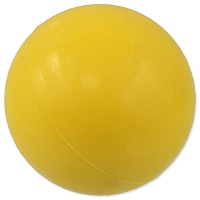 Hračka Dog Fantasy míček tvrdý žlutý 7cm