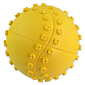 Hračka Dog Fantasy míček tenis s bodlinami pískací mix barev 6cm