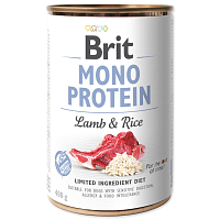 Konzerva Brit Mono Protein jehně s rýží 400g