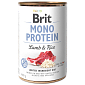 Konzerva Brit Mono Protein jehně s rýží 400g