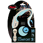 Vodítko Flexi New Comfort páska M světle modré 5m