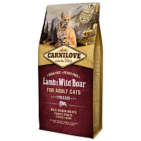 Krmivo Carnilove Sterilised Adult Cats Lamb & Wild Boar 6kg