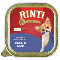 Vanička Rinti Gold Adult Mini kuře a husa 100g