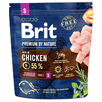 Krmivo Brit Premium by Nature Junior S 1kg