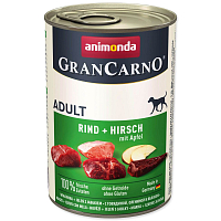 Konzerva Animonda Gran Carno Adult hovězí a jelen s jablky 400g