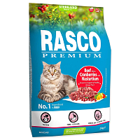 Krmivo Rasco Premium Sterilized hovězí s brusinkou a lichořeřišnicí 2kg