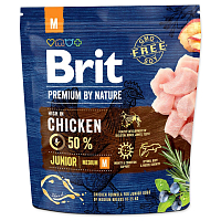 Krmivo Brit Premium by Nature Junior M 1kg