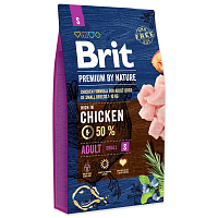 Krmivo Brit Premium by Nature Adult S 8kg