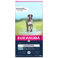 Krmivo EUKANUBA Adult Large & Giant Grain Free Ocean Fish 12kg