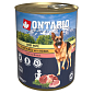 Konzerva Ontario hovězí s bylinkami, paté 800g