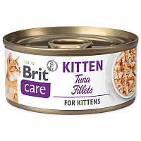 Konzerva Brit Care Cat Kitten tuňák, filety 70g