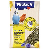 Krmivo Vitakraft Vogel Salat Mix doplňkové, bylinky 10g