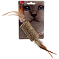 Hračka Magic Cat váleček mořská tráva s pírky 19cm