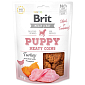 Pochoutka Brit Jerky Puppy Meaty krůta, kolčka 80g