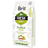 Krmivo Brit Fresh Duck with Millet Active Run & Work 2,5kg