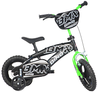 Dino bikes  kolo BMX černé 12" 2023