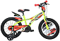 Dino bikes 614 Raptor žlutá 14" 2023 dětské kolo