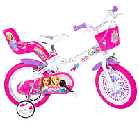 Dino bikes 144GLN BARBIE 14" 2022 dětské kolo