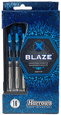 Šipky Harrows Blaze Soft 16g