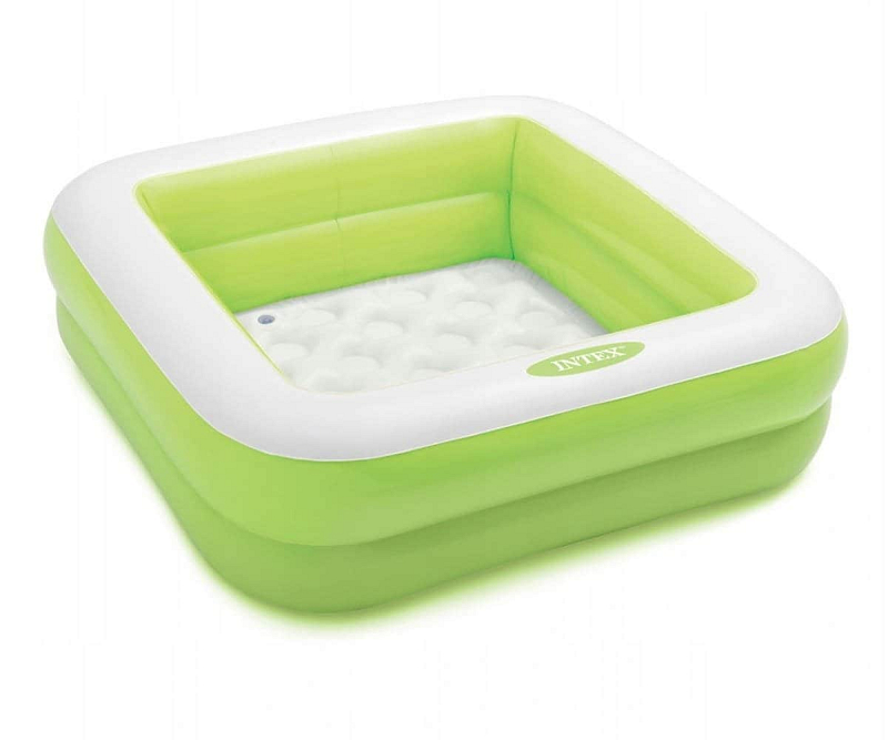 Dětský bazének čtverec Intex 57100 - zelená