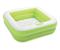 Dětský bazének čtverec Intex 57100 - zelená
