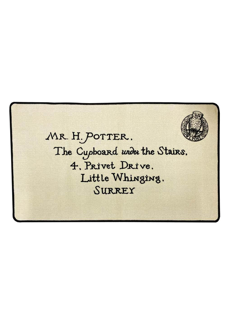 Rohožka Harry Potter - dopis, 74x130 cm