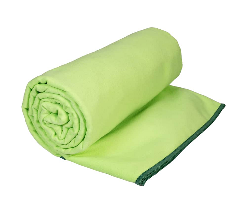 Rychleschnoucí ručník 80 x 130 cm zelená