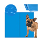 Chladiaca podložka pre psa 110x70 cm, modrá SPRINGOS CHILL
