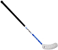 Florbalová hůl Freez SPIKE 32 BLUE 95 cm modrá levá