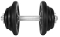 Lifefit nakládací jednoruční 20 kg, 30mm tyč/6x kotouč