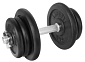 Činka nakládací LIFEFIT® jednoruční 22 kg, 30mm tyč/6x kotouč