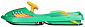 plastové boby Snow Boat 007 řiditelné, s brzdami