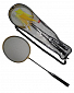 ACRA Badmintonová sada - 2 rakety+ košíček + pouzdro
