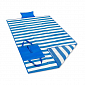Plážová deka NILS CAMP NC1300 modrá