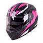 Moto přilba W-TEC FS-816 Black Fuchsia