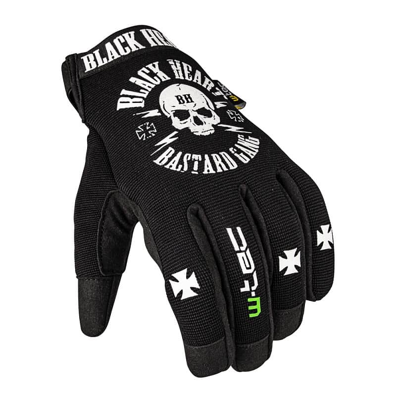 Moto rukavice W-TEC Black Heart Radegester Barva černá, Velikost XL