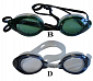 ACRA Závodní plavecké brýle - silikon