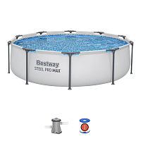 Bazén Steel Pro Max 3,05 x 0,76 m s kartušovou filtrací - 56408