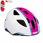 Dětská helma PUKY PH8 M, bílo-růžová