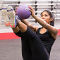 Double Grip Medicinball REEBOK 10 kg - s úchopy