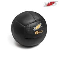 JORDAN; medicinball 8 kg (oranžový), kožený