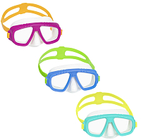 BESTWAY 22011 - Potápěčská maska ​​Champ Essential™ od 3 let - 3 druhy