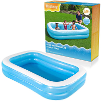 BESTWAY 54006 - Nafukovací bazén obdelníkový modrý 262 x 175 x 51 cm